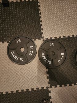 35 Pound Olympic Bar Weights 2 Inch