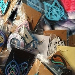 Jewelry No Two The Same Wooden Painted