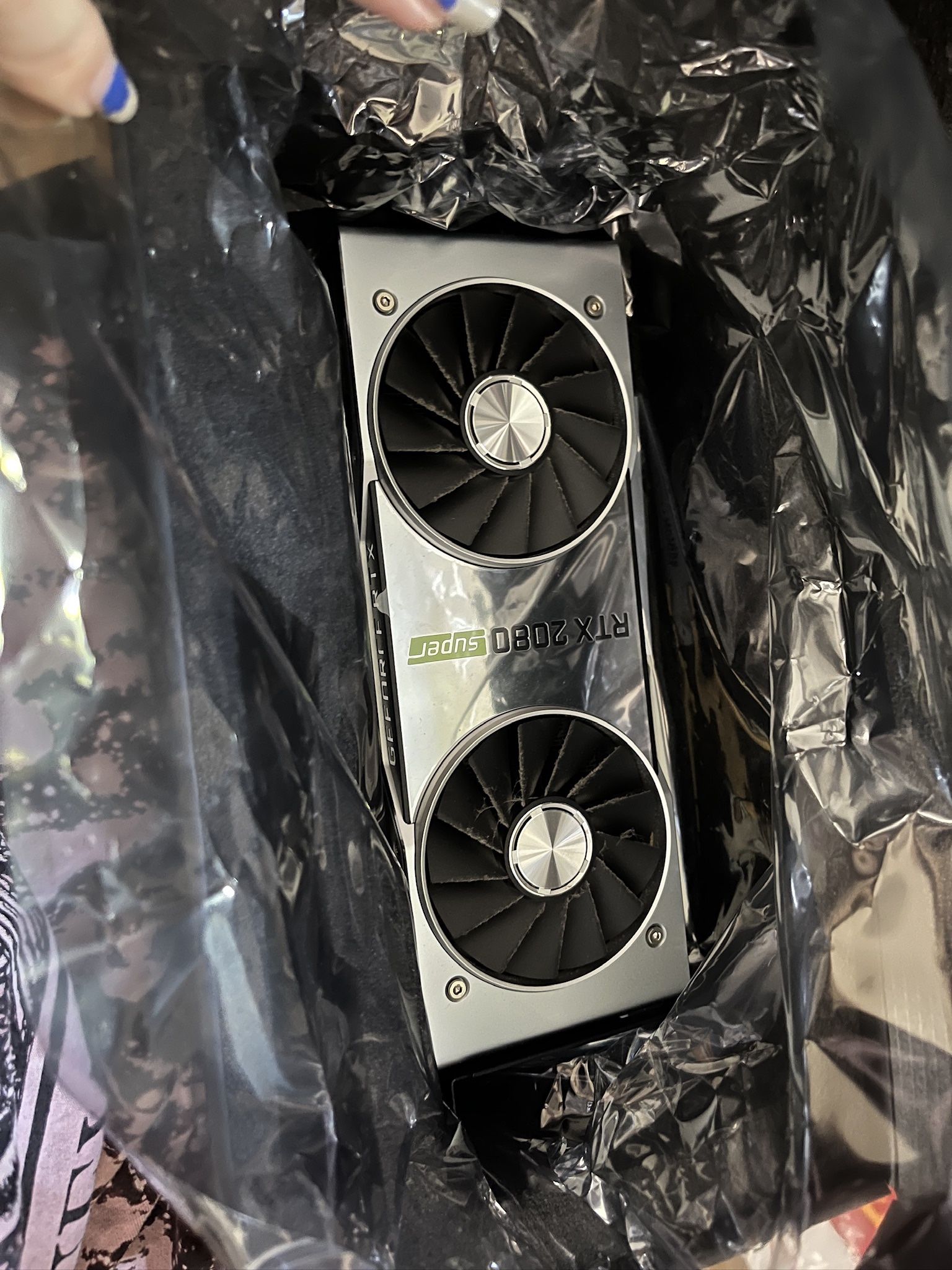 NVIDIA GeForce RTX 2080 Super Founders Edition Graphics Card
