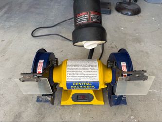 Central Machinery bench grinder