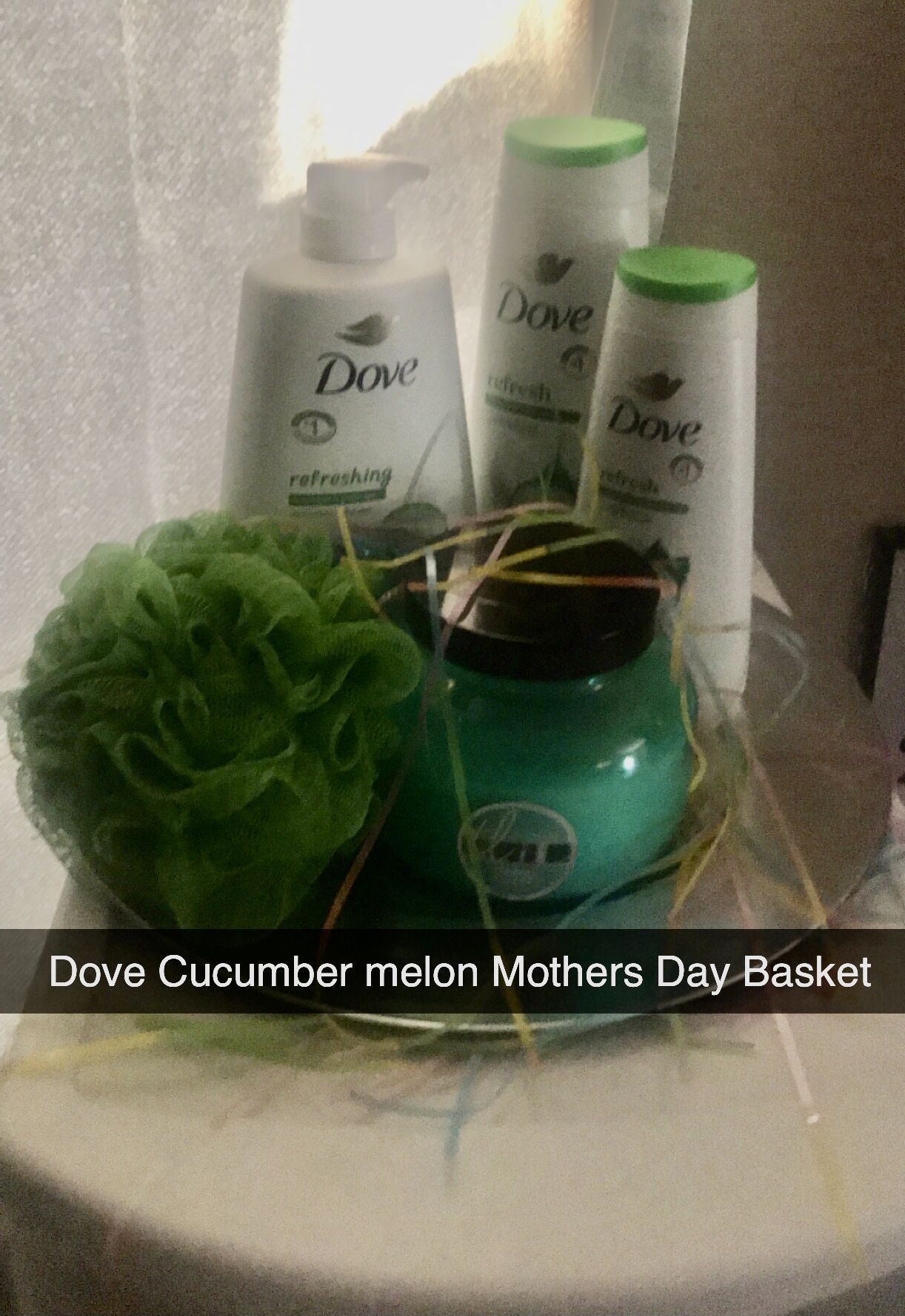 Cucumber Melon Mothers Day Basket