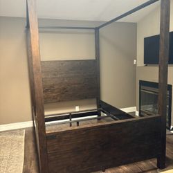 Canopy Bed Queen/King Size $200 OBO