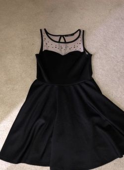 Black Skater Dress Size M