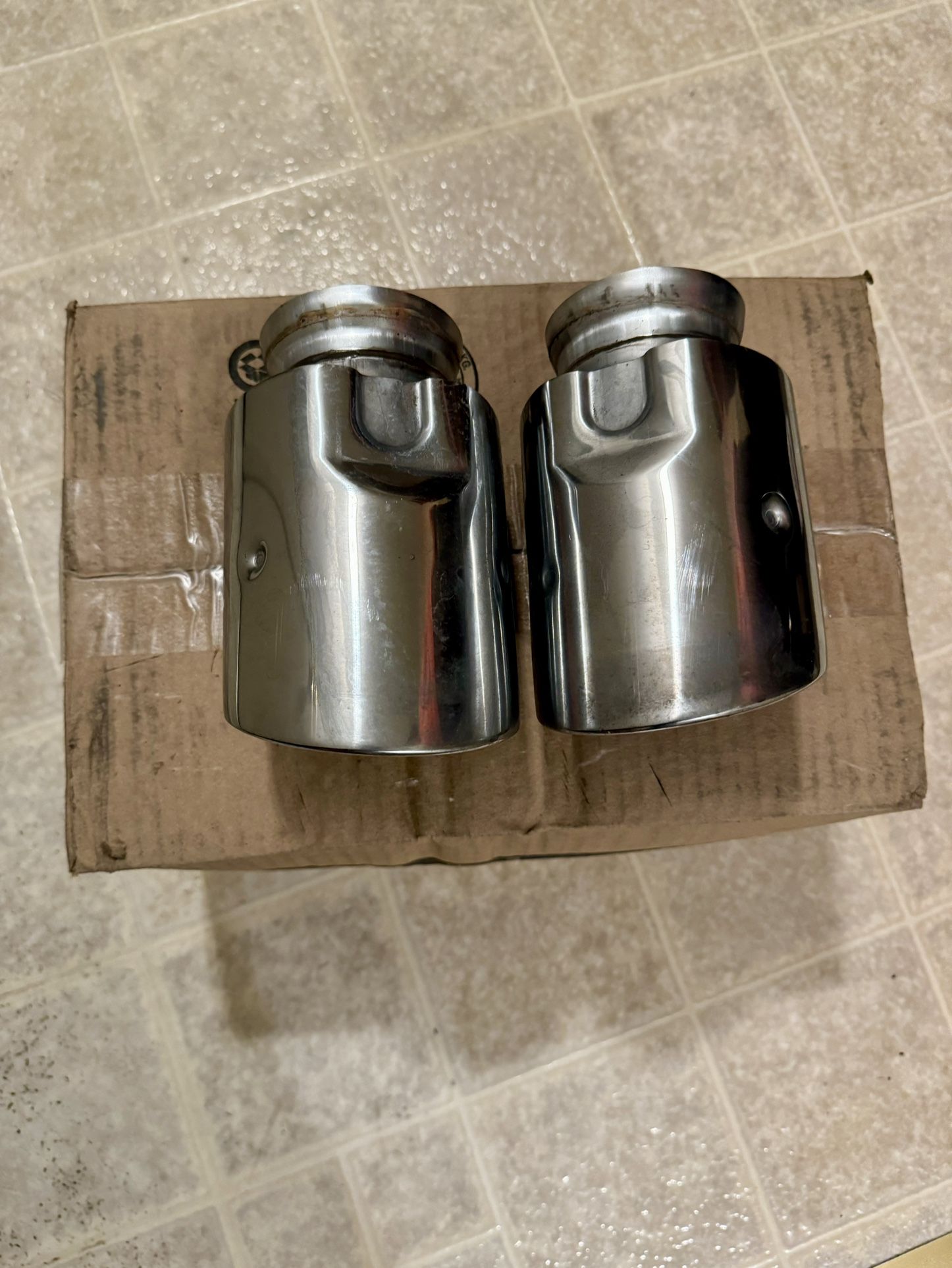 Pair of OEM Dodge Charger Exhaust Tips