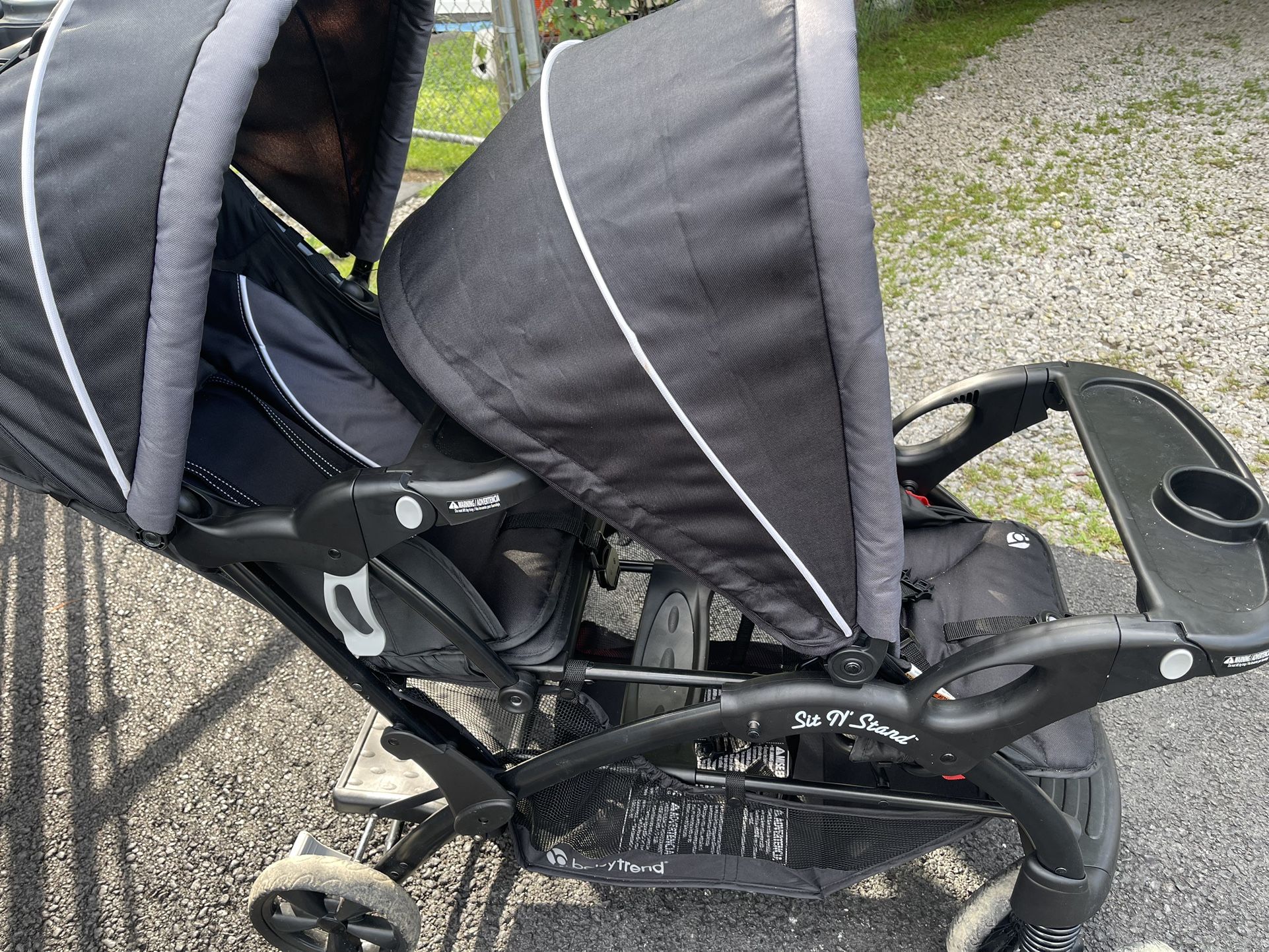 Baby trend sit and stand double stroller