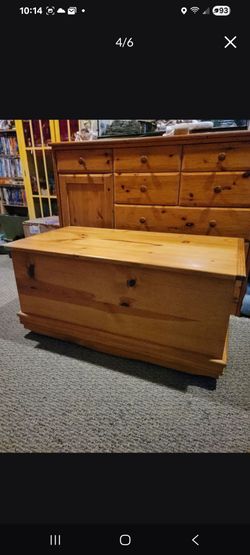 Wooden chest