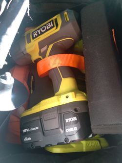 Ryobi Drills And Grinder Everything Works 