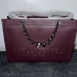 Karl Lagerfeld Paris Savoie Leather Crossbody 