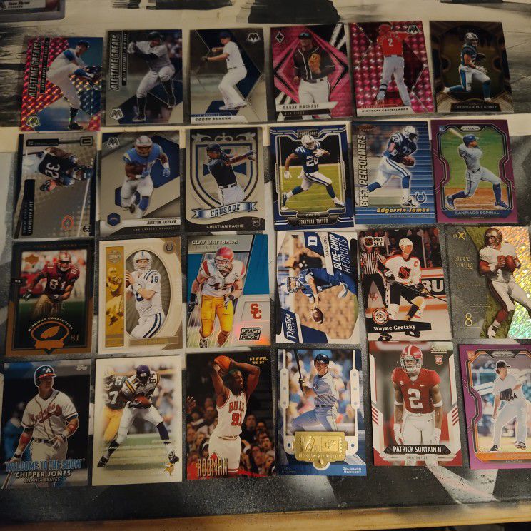 24 Sport Cards One Price #2