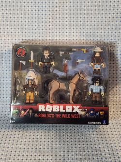 Roblox Action Figure Toy Play Set Roblox's The Wild West Includes Virtual Item