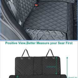 Universal size Dog Car Seat Cover for Back Seat Cover
