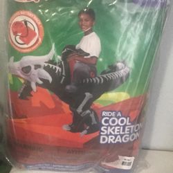 Inflatable SKELETON  DRAGON Child ( 7-10 )