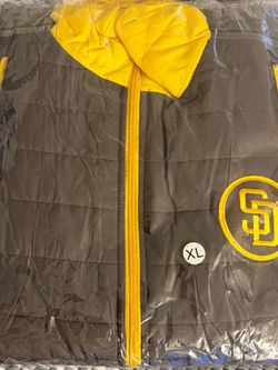 San Diego padres puffer vest