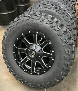 17" Fuel maverick D538 wheels (we finance)