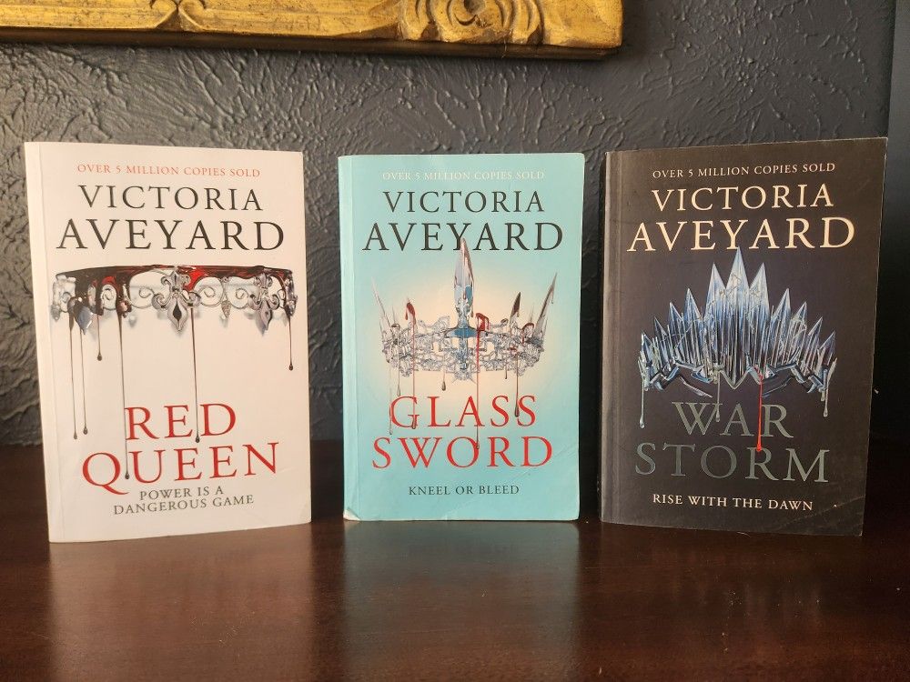Red Queen Series (1,2,&4) Paperback