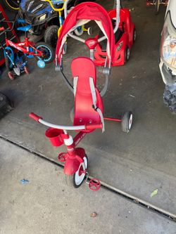 Radio Flyer Kids Tricycle with Canopy
