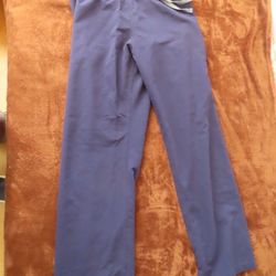 FIGS High Waisted Livingston Straight Leg Navy Basic Scrub Work Pants M