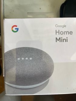 New Sealed Google Home Mini Smart Speaker – Chalk – $30