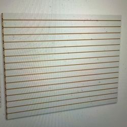 White Slatwall Panels New