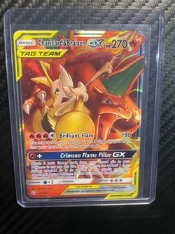 Pokémon Cards Charizard & Braixen GX Cosmic Eclipse