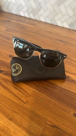 Ray ban club master - Black & Gold 