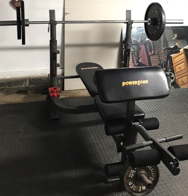 Powerzone 560 bench press station