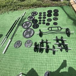 Weights Barbells And Dumbbells 