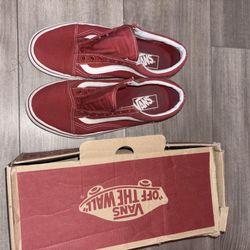 Low Top red Vans