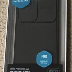 Samsung Ultra S23 Case with Slide Camera Cover