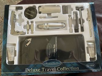 Brand new 16 pcs deluxe travel collection for him
