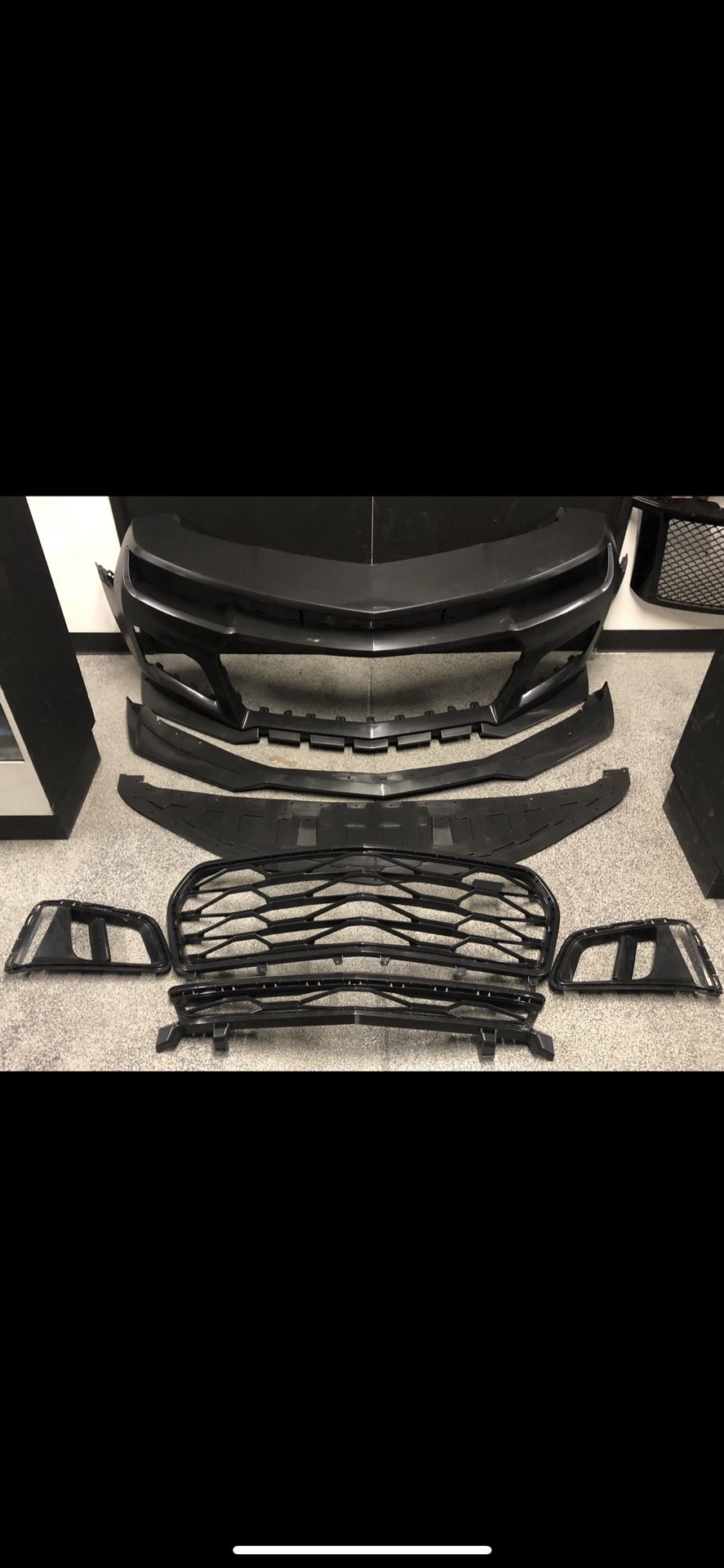 Front ZL1 5th To 6th Gen Bumper Conversion Kit For 14-15 Chevy Camaro