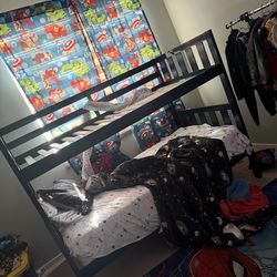 Bunk bed free with all screws