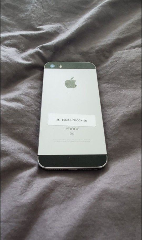 Apple iPhone SE 1st generation unlocked space Gray
