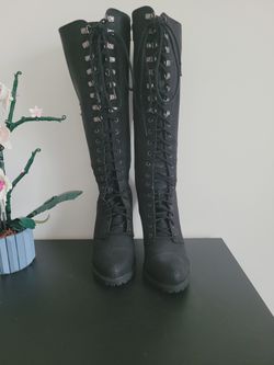Fabulous High Knee Black Boots