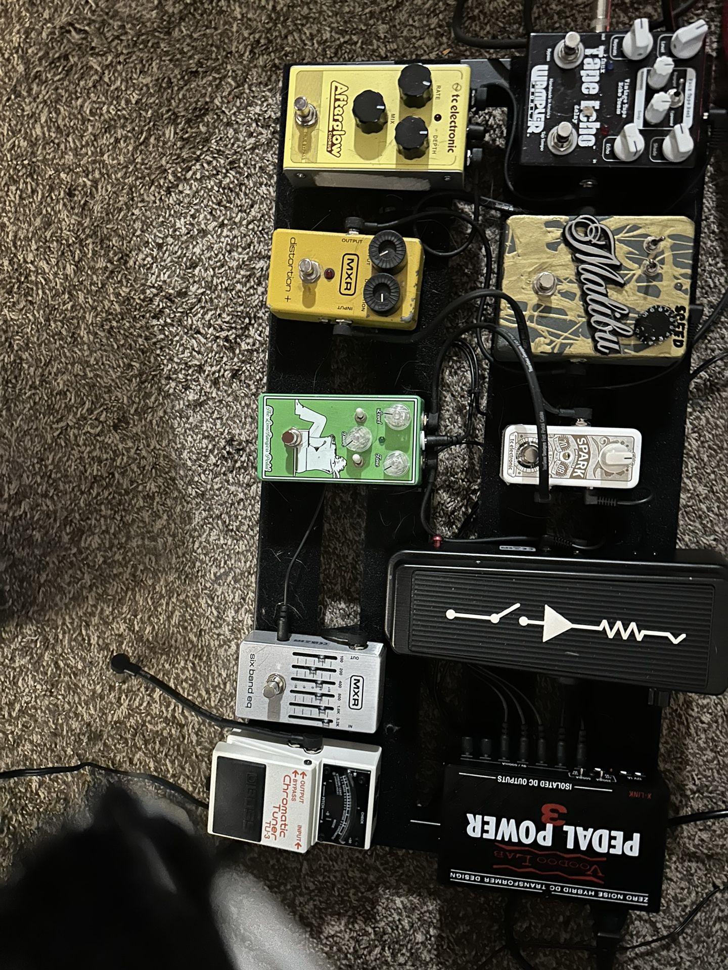 Effects Pedals And pedal Train Pedal Board And pedal power 3 FS