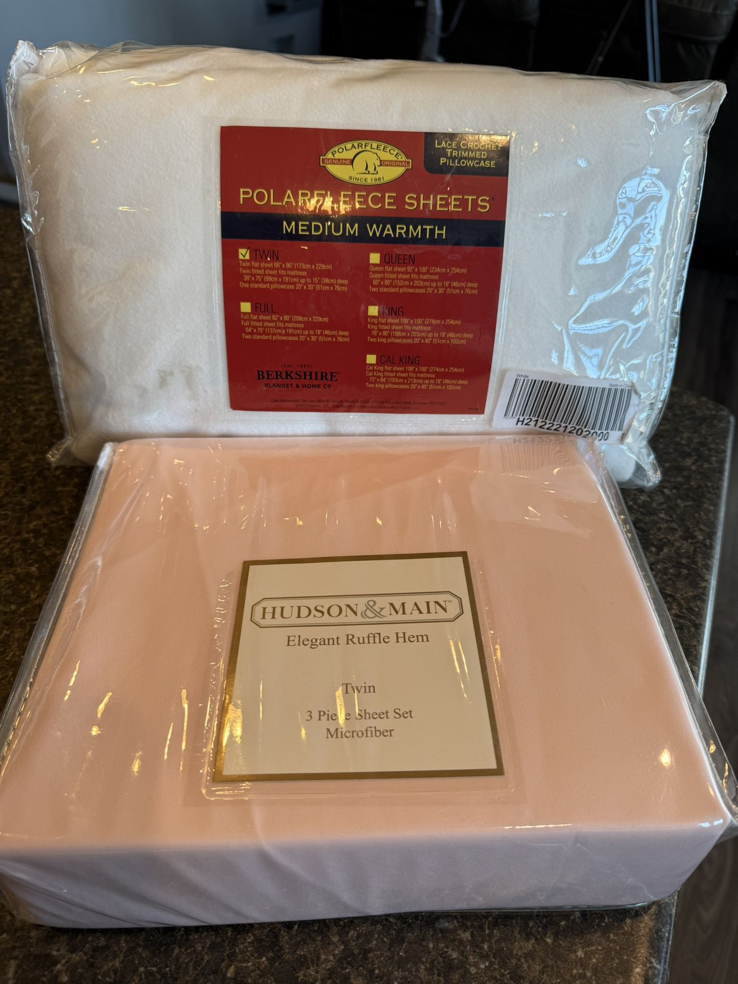 New 2 Twin Sheet Sets