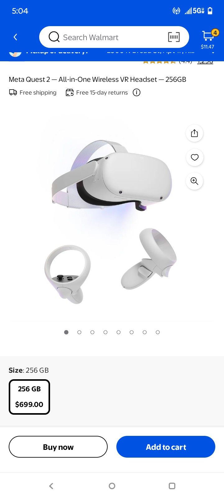 Headset W Controllers