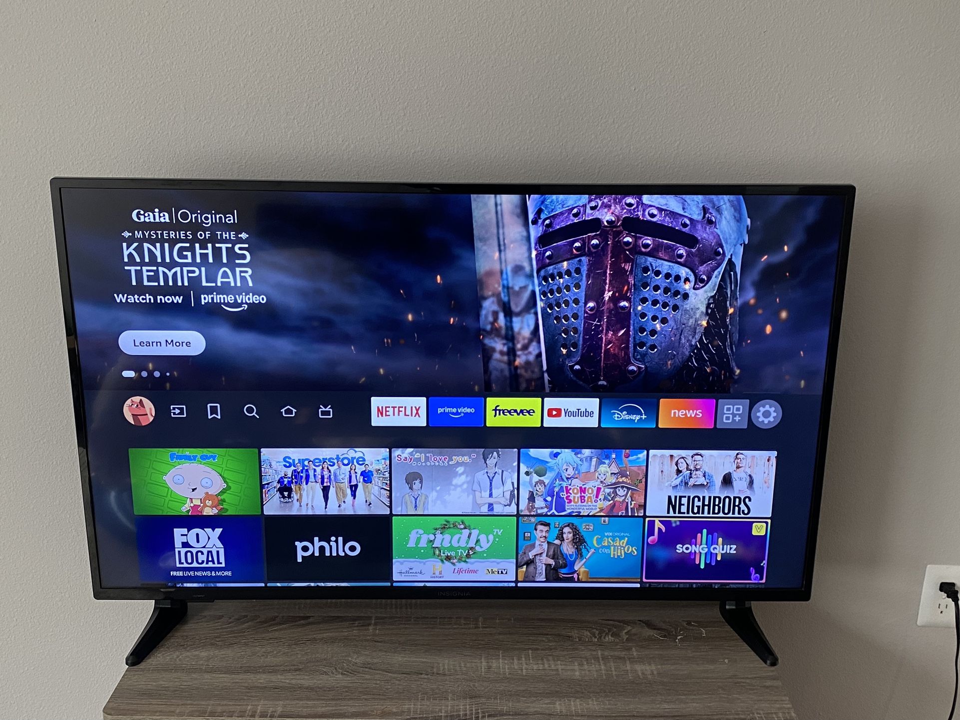 Insignia 55” TV OBO
