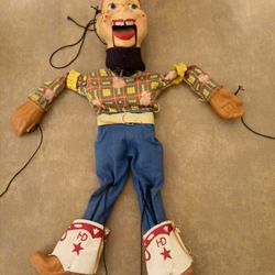 Vintage 1950s Howdy Doody Marionette Puppet