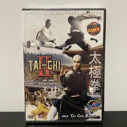 Tai Chi II 2 DVD Movie NEW SEALED Special Edition RARE English Kung Fu 1996