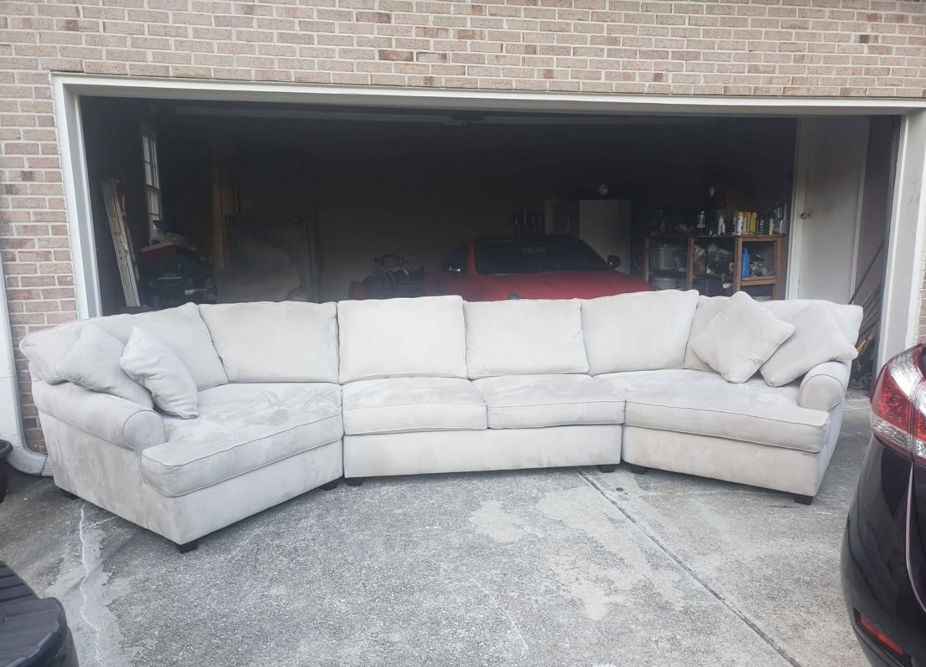 3 Piece Modular Sectional Couch