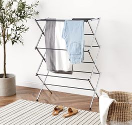 Metal Chrome Drying Rack ((Easy To Set Up