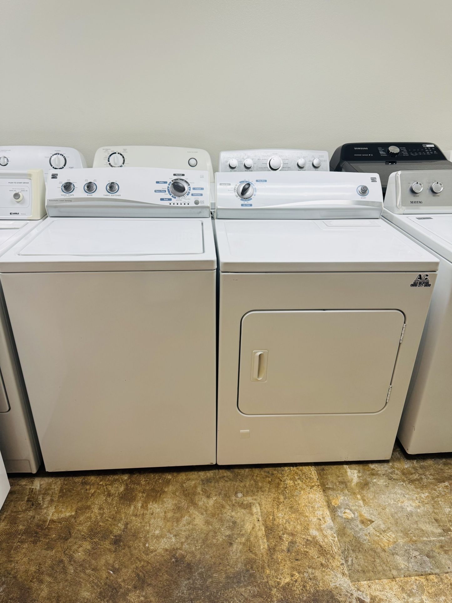Kenmore Washer And Dryer Set 