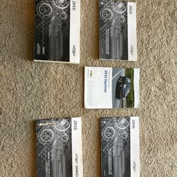 2016 Chevy Equinox Owners Manual, Guide, Etc.