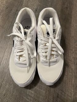 Nike air max 90, white and black size 71/2