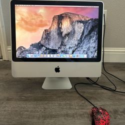 Mid-2007 20” iMac and Dareu Gaming Mouse 
