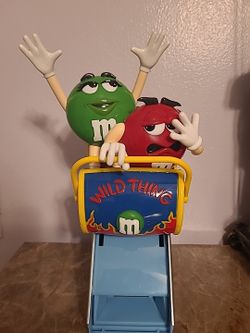 M&Ms Vintage Wild Thing Roller Coaster Candy Dispensers