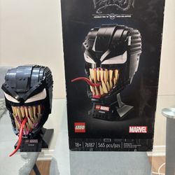 Awesome Venom Lego Head.