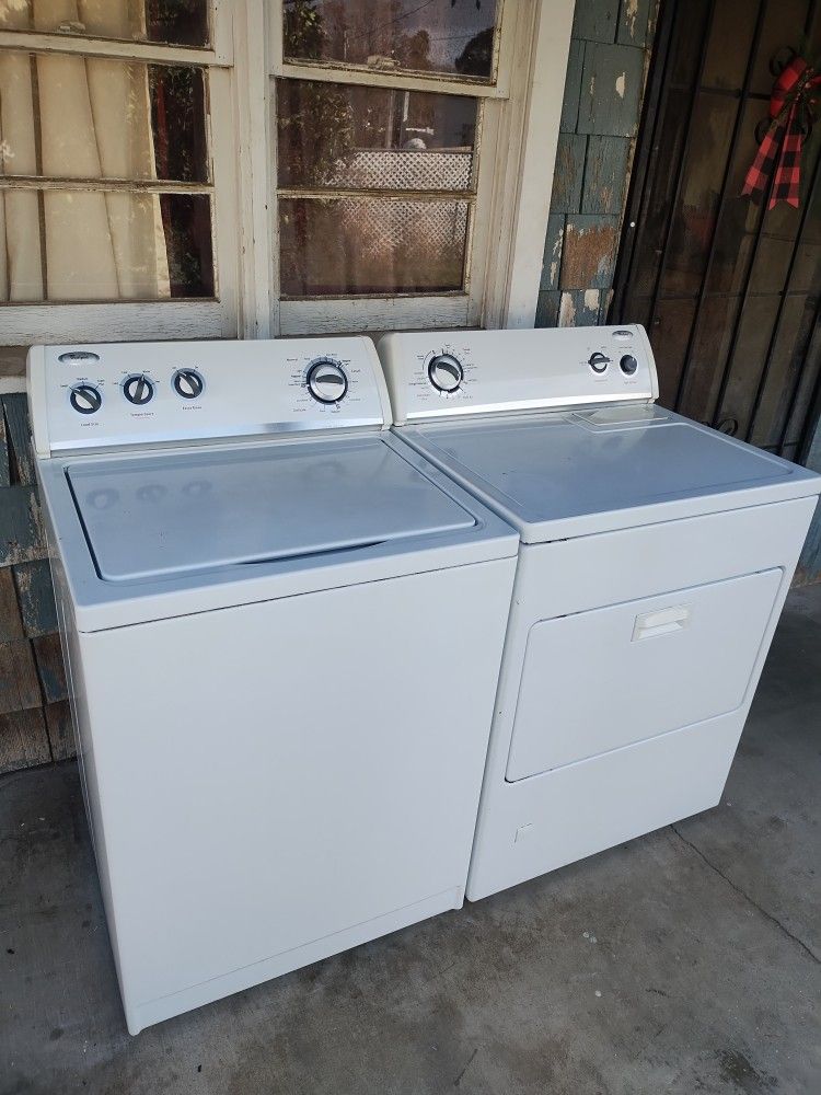 Washer And Gas Dryer Whirlpool Heavy Duty 