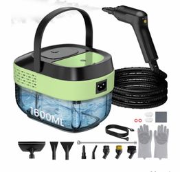 Portable Steam Cleaner 1600ML with Accessories